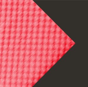 Rød relieff Wp og Pp Nonwoven kluter