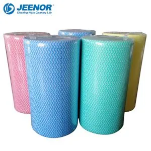 HV70 Kitchen Cleaning Cloth Roll Spunlace Nonwoven Fabric Factory
